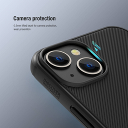 کاور نیلکین مدل Super Frosted Shield Pro مناسب برای گوشی موبایل اپل iPhone 13 / 14