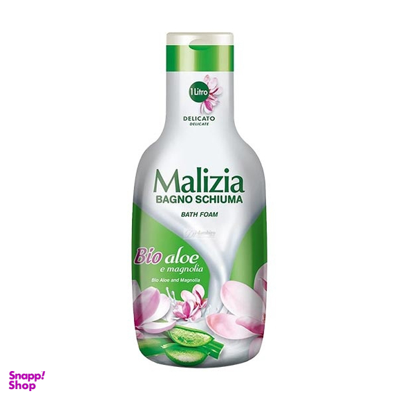 شامپو بدن مالیزیا مدل آلوئه ورا و مگنولیا حجم 1000 میلی لیتر