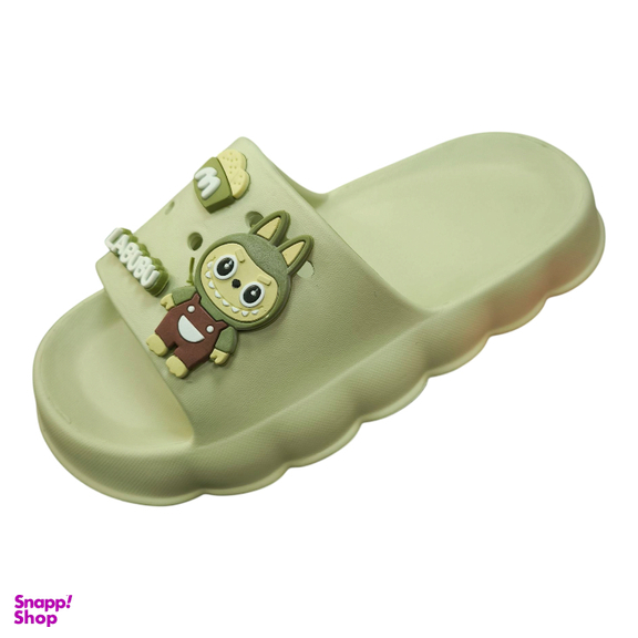 دمپایی زنانه زیتون مدل ویدا لبوبو ویانزا رنگ سبز پسته ای