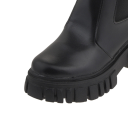 نیم بوت زنانه کد 015 رنگ مشکی