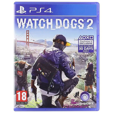 بازی ویدیویی Ubisoft مدل Watch Dogs 2 مناسب کنسول بازی سونی PS4