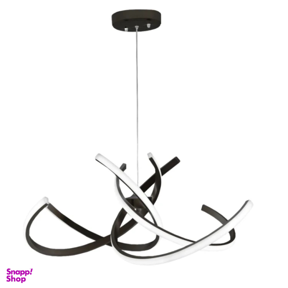 لوستر آویز چشمه نور مدل مدرن کد L6382/4BK