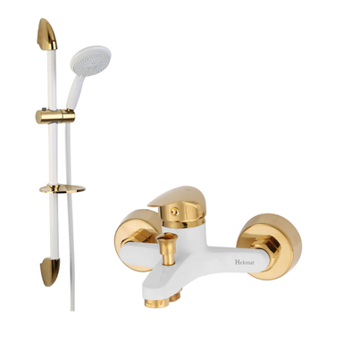 شیر حمام حکمت نشان مدل ایتالیا به همراه علم دوش ST