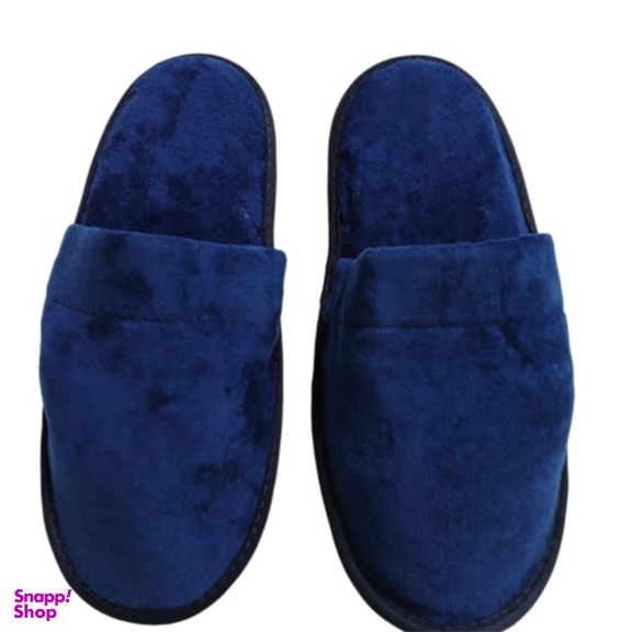 دمپایی حوله ای پودایران کد 006 رنگ سرمه ای