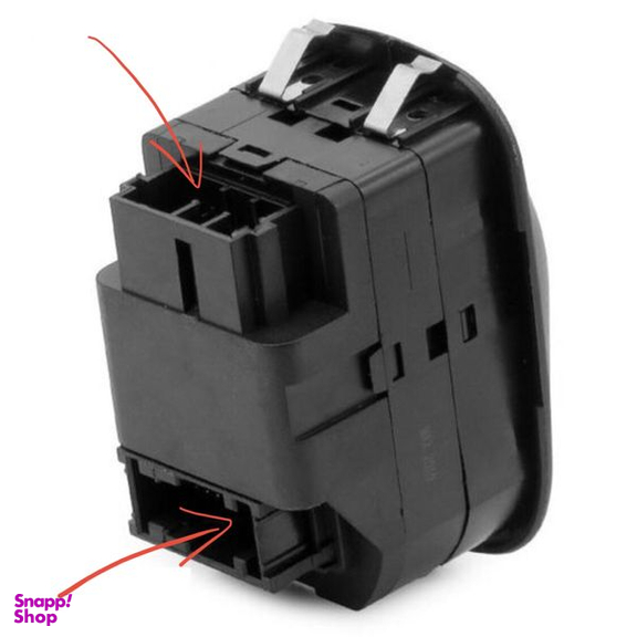 کلید شیشه بالابر و تنظیم آینه خودرو چیکال مدل K-636 مناسب برای پژو 206