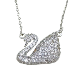 گردنبند زنانه سواروسکی مدل قو کد N4504