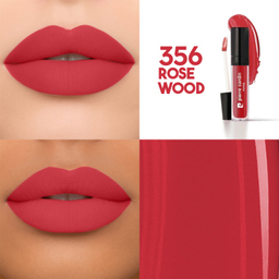 رژ لب مایع مات پیر کاردین مدل کیس پروف کد 11339 شماره 356 رنگ قرمز چوبی