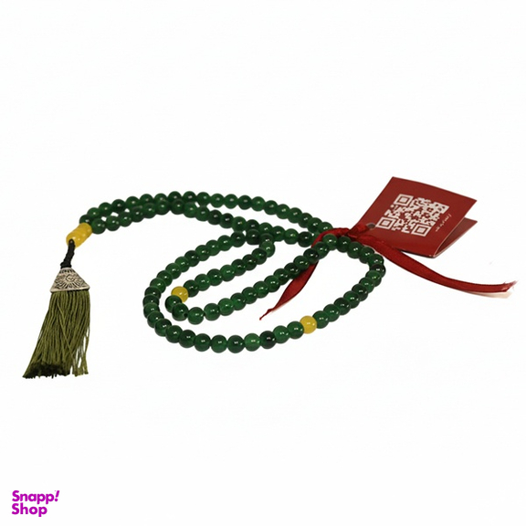 تسبیح 100 مهره ای محک مدل سبز زمردی 1148