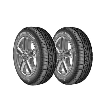 لاستیک خودرو کویر تایر مدل KB55 سایز 205/50R17 دو حلقه