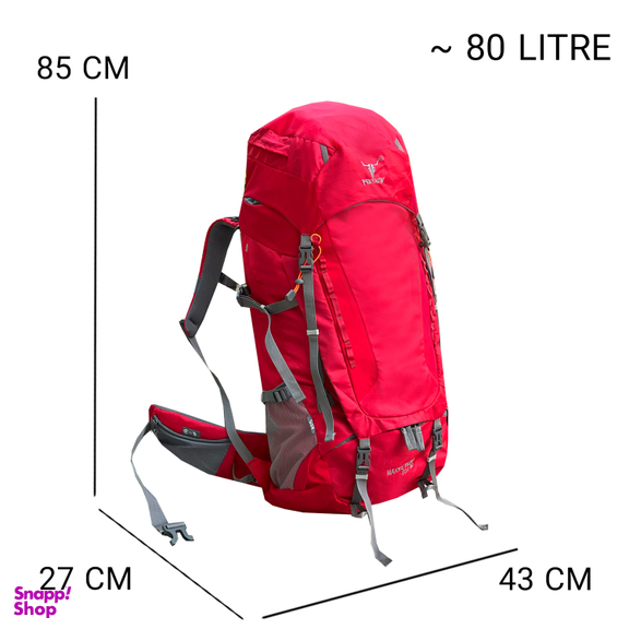 کوله پشتی کوه و سفر 80 لیتر پکینیو مدل PKN200