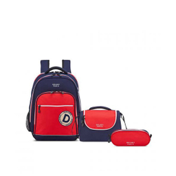 ست کیف و کوله مدرسه دلسی مدل آکادمی کد 003390911 مجموعه 3 عددی