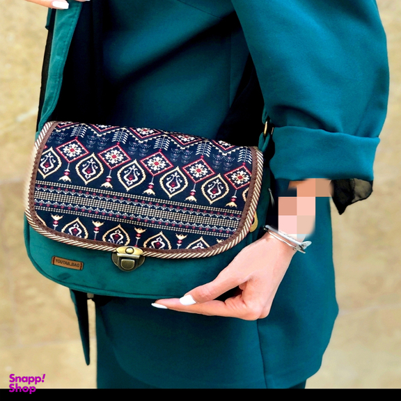 کیف رودوشی زنانه یوتاب مدل مخمل سنتی کد N-06
