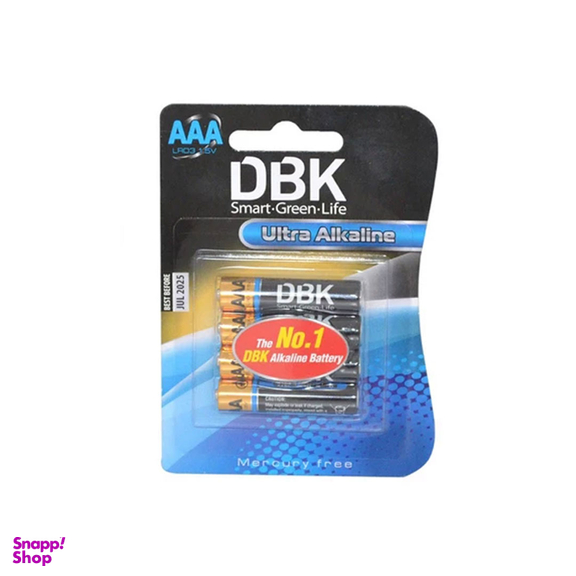 باتری نیم قلمی دی بی کی مدل Ultra Alkaline بسته 8 عددی