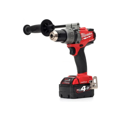 دریل شارژی چکشی براشلس میلواکی مدل M18ONEPD-402X باتری لیتیوم 18 ولت
