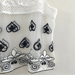 تاپ زنانه مدل دانتل نیو کد 101 رنگ سفید