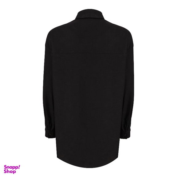 مانتو زنانه السانا مدل رمیصا کد 221801 رنگ مشکی