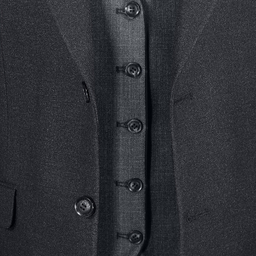 کت شلوار کمبین کج راه مدل ژیله دورو کد 1448 رنگ ذغالی