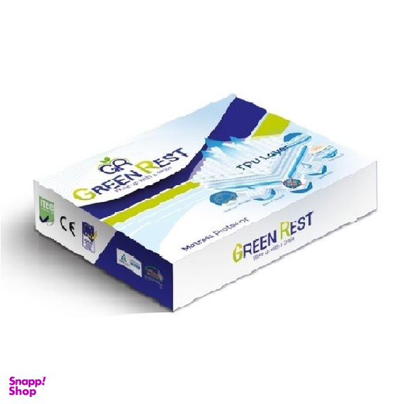 محافظ تشک گرین رست مدل ضد آب دونفره سایز 160×200 سانتی متر