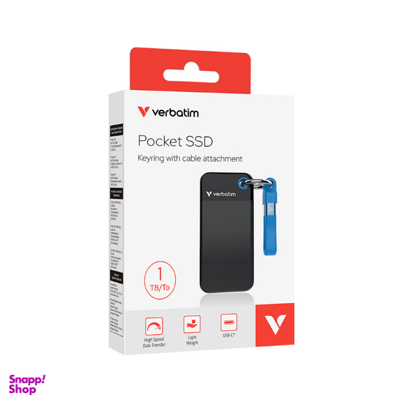 حافظه SSD ورباتیم مدل SSD POCKET ظرفیت 1 ترابایت