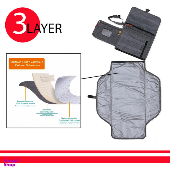 زیرانداز تعویض نوزاد توریث مدل PAD190005