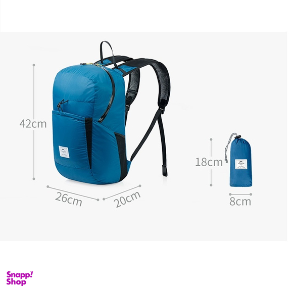 کوله پشتی 22 ليتر نیچرهایک مدل Yunyan Silicone Folding Backpack-Upgrade کد A017-B