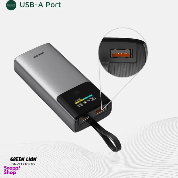 پاوربانک گرین لاین مدل Voltix PD20W ظرفیت 10000 میلی آمپر ساعت