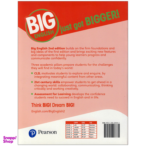 کتاب Big English 3 اثر Mario Herrera & Christopher Sol Cruz انتشارات Pearson به همراه سی دی