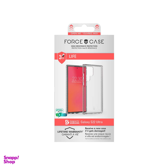 کاور فورس مدل FCLIFENGS22UT Life مناسب برای گوشی موبایل سامسونگ Galaxy S22 Ultra 5G