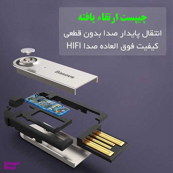 گیرنده بلوتوثی بیسوس مدل CABA01