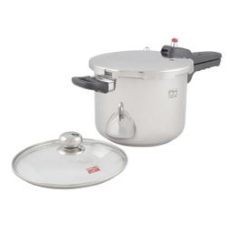 زودپز پارس استیل مدل کفه سه لایه کد 0101/0213 گنجایش 6 ليتر