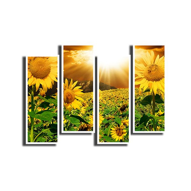 تابلو دیواری 4 تکه آفتاب کد TA1501