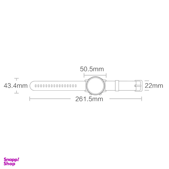 ساعت هوشمند شیائومی مدل Haylou RS3 LS04