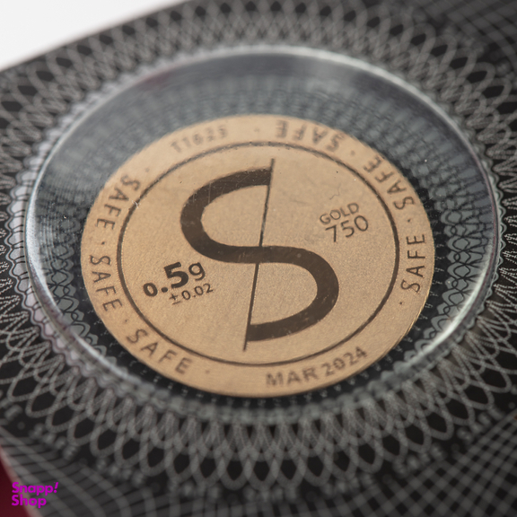 شمش طلا 18 عیار طلای سیف مدل S کد 202405