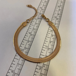 دستبند زنانه مدل ماری کد 003 رنگ طلایی