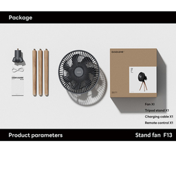 پنکه رومیزی ای آی سو لاو کد F13