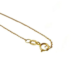 گردنبند طلا 18 عیار زنانه طرح بی‌ نهایت و Love