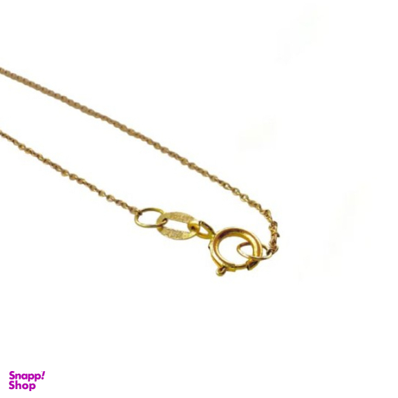 گردنبند طلا 18 عیار زنانه طرح بی نهایت و Love