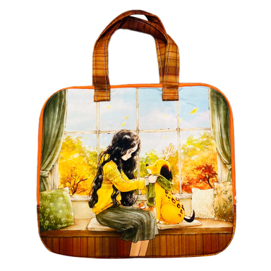 کیف دستی مدل دختر جنگل کد 035