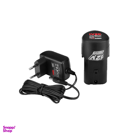 دریل پیچ گوشتی شارژی 12 ولت ایوک کد K-7212v