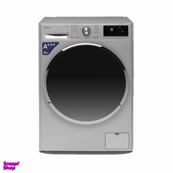 ماشین لباسشویی جی پلاس مدل GWM-R88S.KTN گنجایش 8 کیلوگرم