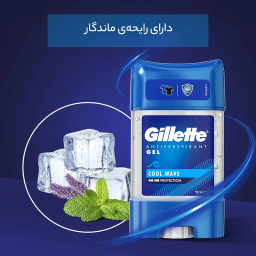 رول ضد تعریق ژله‌ ای مردانه ژیلت مدل Cool Wave حجم 75 میلی لیتر