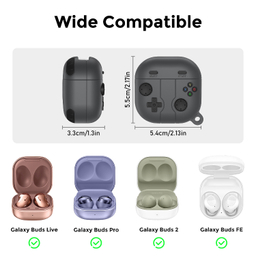 کاور ایرفون آهااستایل مدل LC13 مناسب سامسونگ Galaxy Buds Live / Buds Pro / Buds 2 / Buds2 Pro / Buds Fe