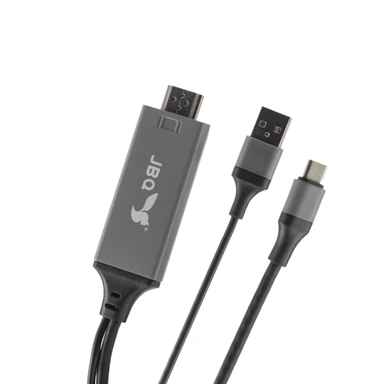 کابل HDMI به USB/Type-C جی بی کیو مدل MHT-T88 طول 1.8 متر