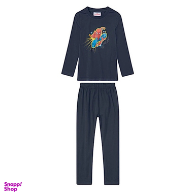 ست تيشرت و شلوار پسرانه مارول کد 1777 رنگ سرمه ای