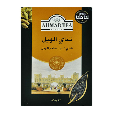 چای سیاه احمد با طعم هل وزن 454 گرم