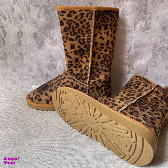 بوت زنانه مدل پلنگی