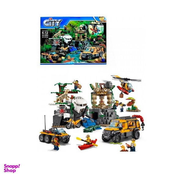 لگو لپین سری سیتی مدل City Jungle Exploration