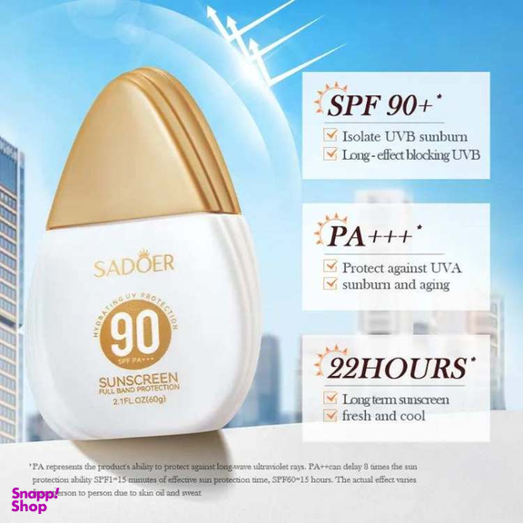 کرم ضد آفتاب سادور مدل HYDRATING وزن 60 گرم