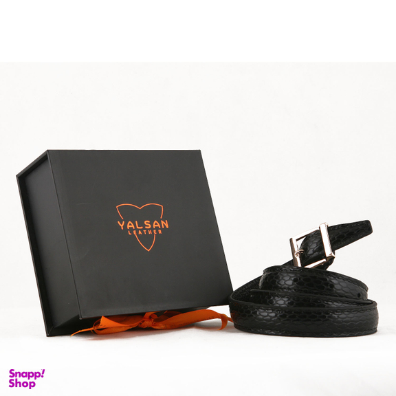 کمربند زنانه چرم یلسان مدل آتيس کد MRV-052-MSK