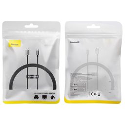 کابل شارژ 100 وات USB به Type-C بیسوس مدل Superior P10320102214-01 طول 1 متر